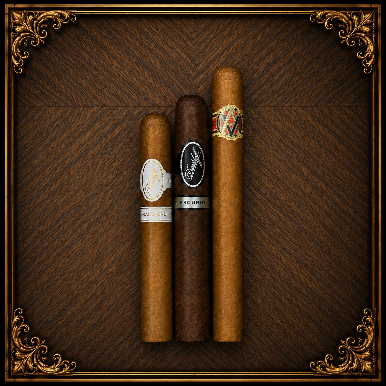 Turtle's Short King Sensational Davidoff Sampler