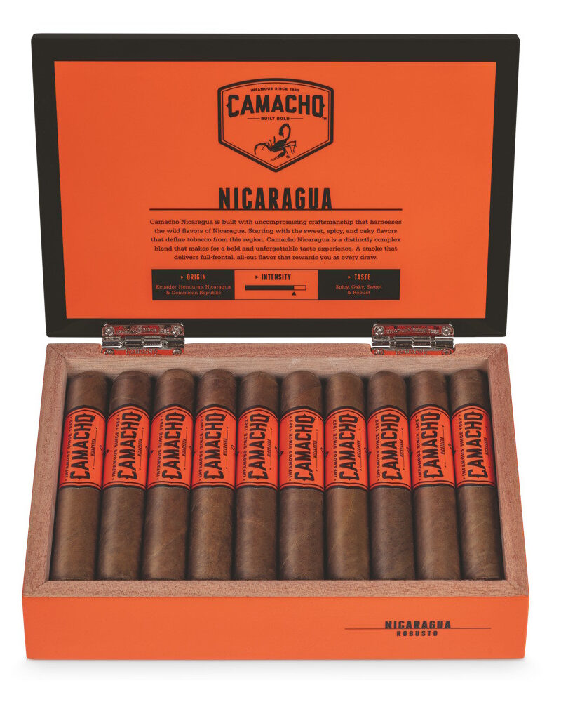 Camacho Nicaragua Robusto (Box of 20)