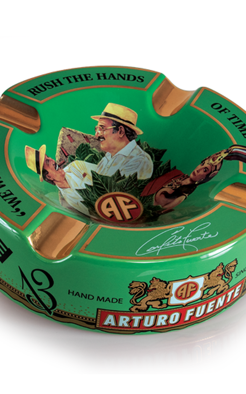 Arturo Fuente Hands of Time Ashtray Green