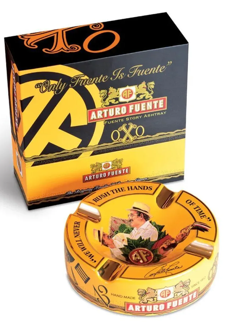 Arturo Fuente OXO Hands of Time Ashtray Yellow