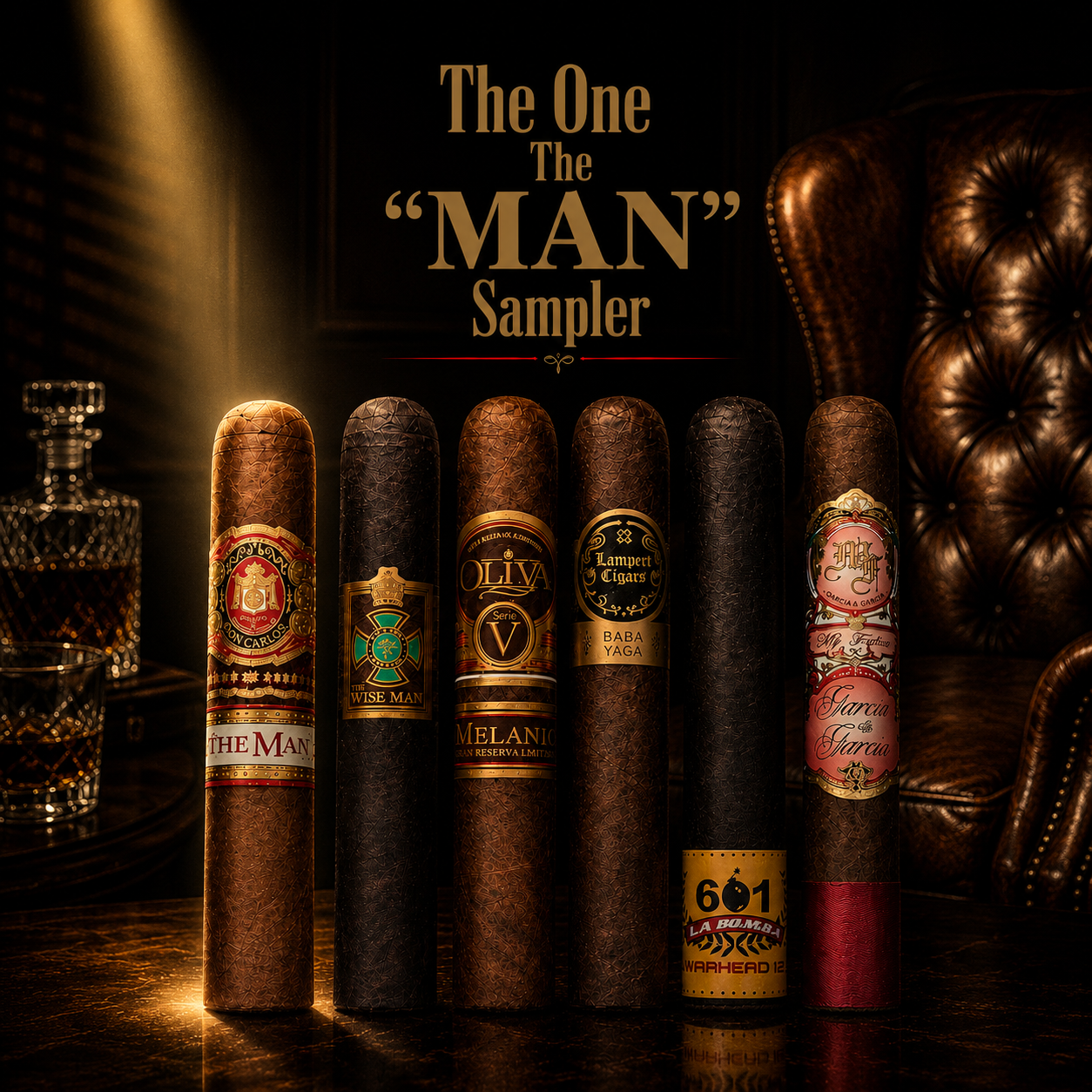 Home 6 The One, The "MAN" Sampler