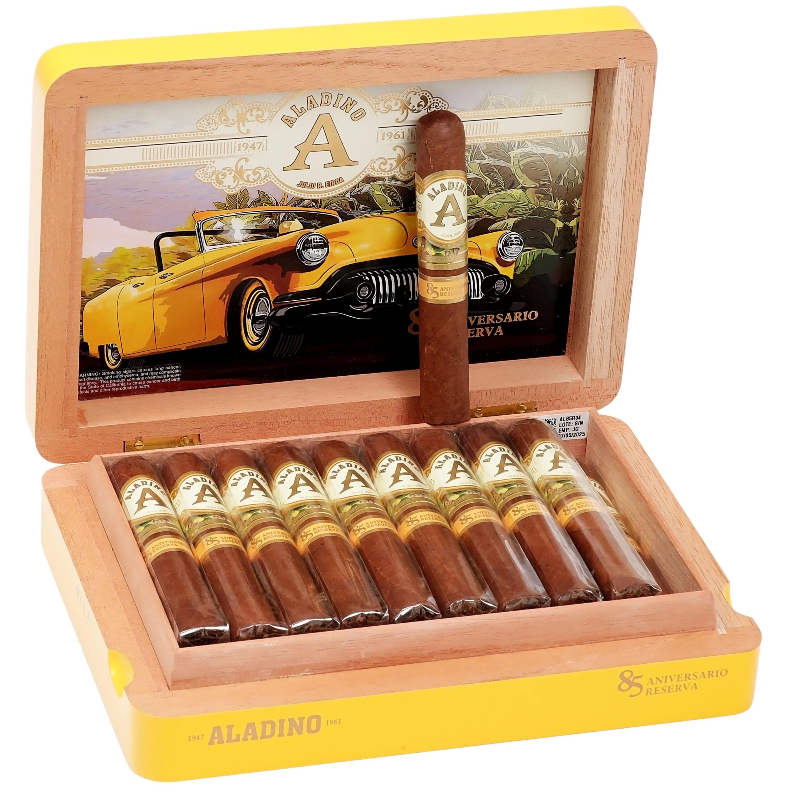 Home 14 Aladino 85 Aniversario Reserva Robusto 20